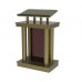 FixtureDisplays® Large Church Pulpit, Deluxe Podium Lectern, Debate Speech Wedding Event Funeral, 29 X 46 X 20